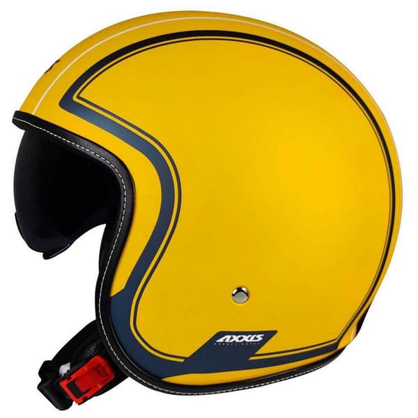 Axxis Öppen Ansikts Hjälm Of507sv Hornet Sv Royal Guld L
