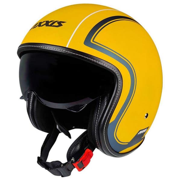 Axxis Öppen Ansikts Hjälm Of507sv Hornet Sv Royal Guld L