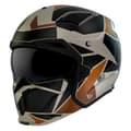 Miniatyrbild 1 av 2: Mt Helmets Cabriolet Hjälm Streetfighter Sv S P1r Beige,Svart S