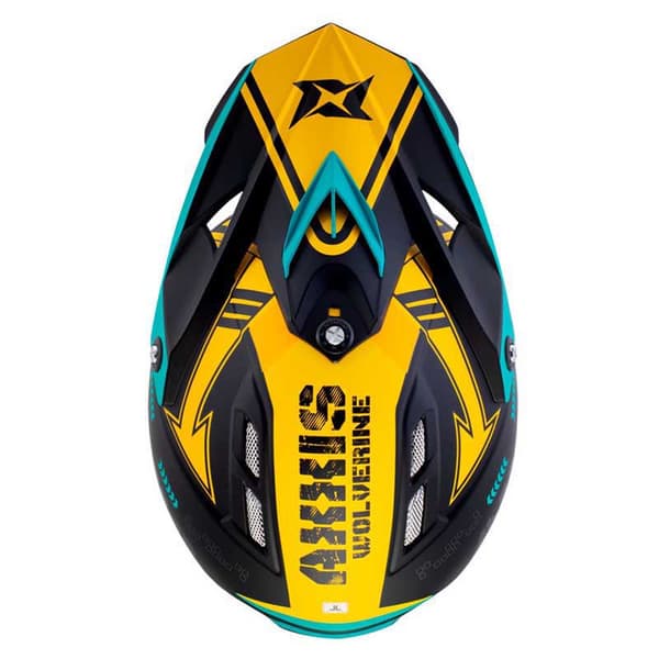 Axxis Lasten Motocross-kypärä Wolverine B3 Harmaa S