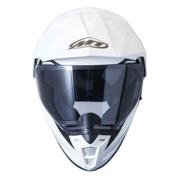 Mt Helmets Motocross Kypärä Synchrony Sv Duo Sport Solid Valkoinen XS