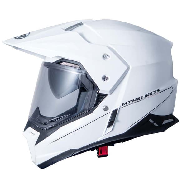 Mt Helmets Motocross Kypärä Synchrony Sv Duo Sport Solid Valkoinen XS