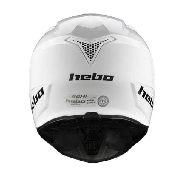 Hebo Motocrosshjälm Hmx-p01 Stage Ii Vit S