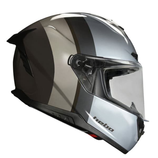 Hebo Fullt Ansikte Hjälm Rush Full Race Helmet Svart L
