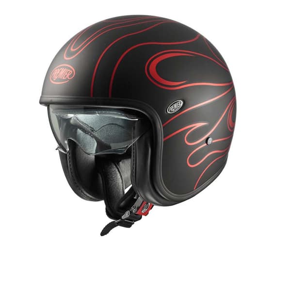 Premier Helmets Avaa Kasvokypärä 23 Vintage Fr Bm 22.06 Musta M