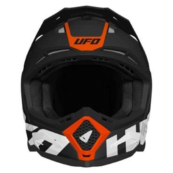 Ufo Motocross Hjelm Echus Orange,Sort L