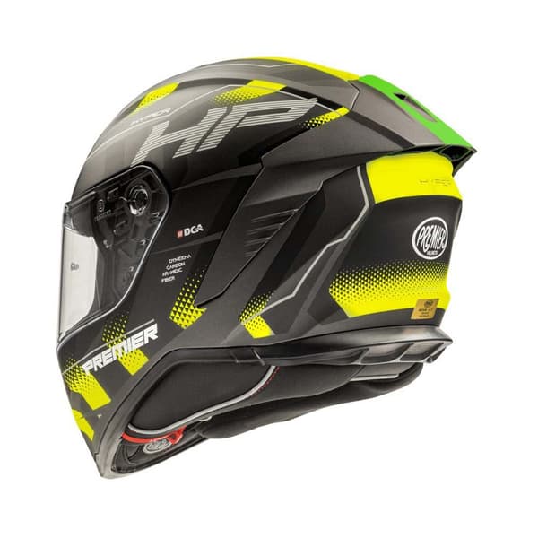 Premier Helmets Fullt Ansikte Hjälm 23 Hyper Hp6 Bm 22.06 Svart L