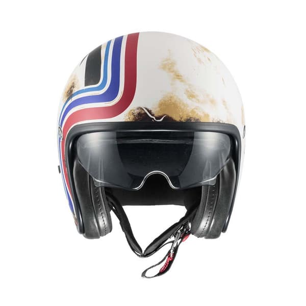 Premier Helmets Öppen Ansikts Hjälm 23 Vintage Btr 12 Bm 22.06 Vit L