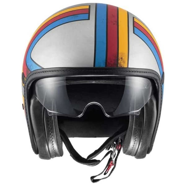 Premier Helmets Åben Ansigtshjelm 23 Vintageplatin Ed. Ex 77 Bm 22.06 Flerfarvet L