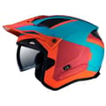 Pikkukuva 3 / 3: Mt Helmets Avaa Kasvokypärä District Sv S Analog Oranssi L