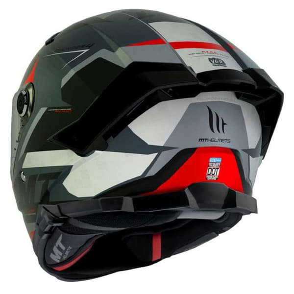Mt Helmets Fullt Ansikte Hjälm Thunder 4 Sv Exeo Svart XS