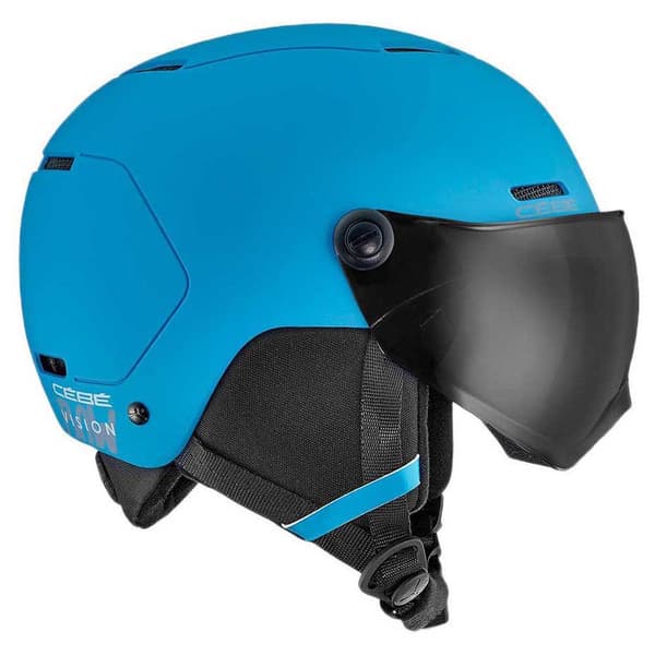 Cebe Hjelm Bow Vision Blå 51-53 cm Grey Ultra Black/CAT3