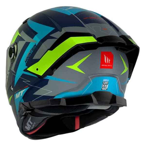 Mt Helmets Fullt Ansikte Hjälm Thunder 4 Sv Mountain Blå XS
