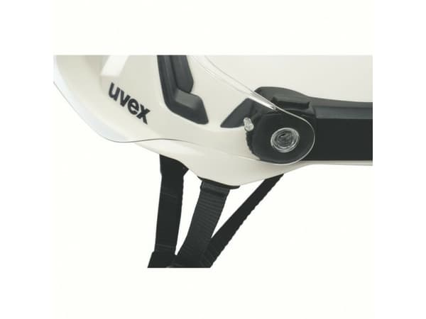 Uvex 9916000, Plissegardin, Sort, Plast, Polykarbonat (PC)