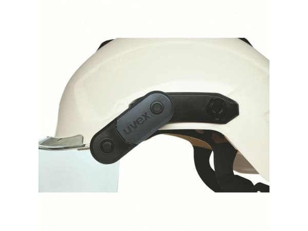 Uvex 9916003, Plissegardin, Sort, Plast, Polykarbonat (PC)