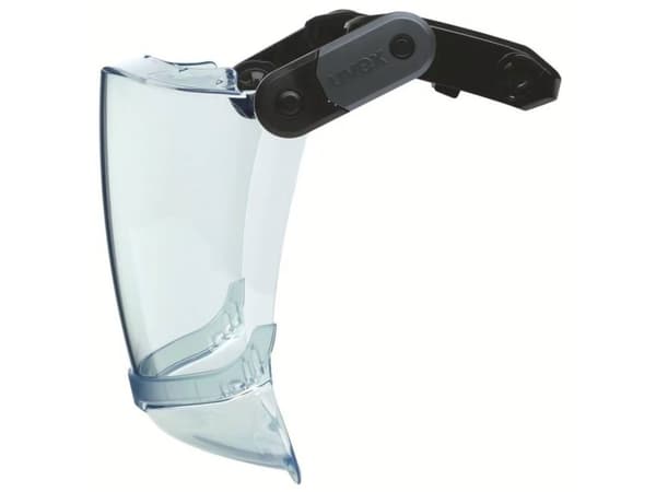 Uvex 9916003, Plissegardin, Sort, Plast, Polykarbonat (PC)