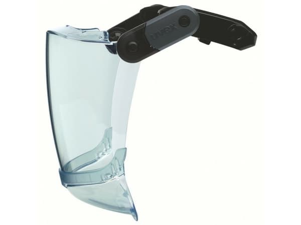 Uvex 9916003, Plissegardin, Sort, Plast, Polykarbonat (PC)
