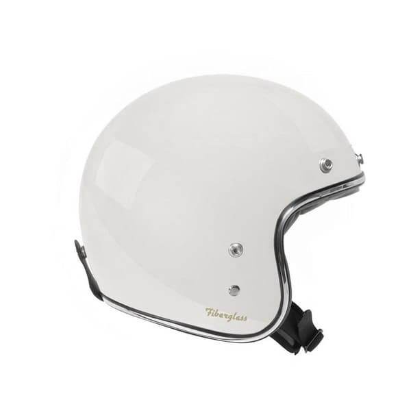 Gari Åben Ansigtshjelm G20x Fiberglass Hvid M