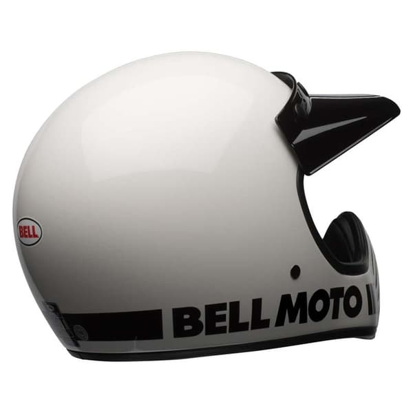 Bell Moto Motocross Kypärä Moto3 Classic Valkoinen S