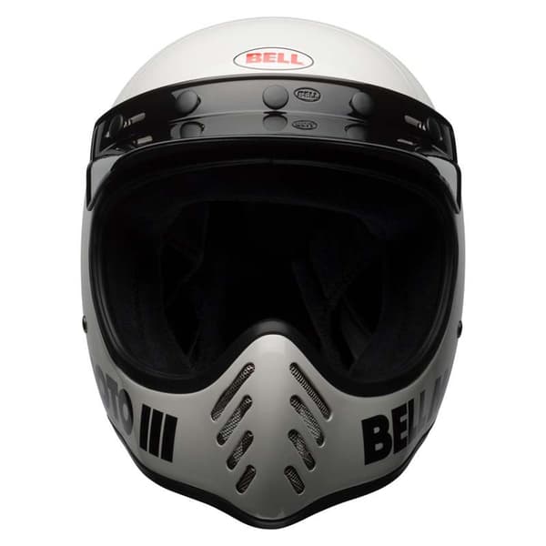 Bell Moto Motocross Kypärä Moto3 Classic Valkoinen S
