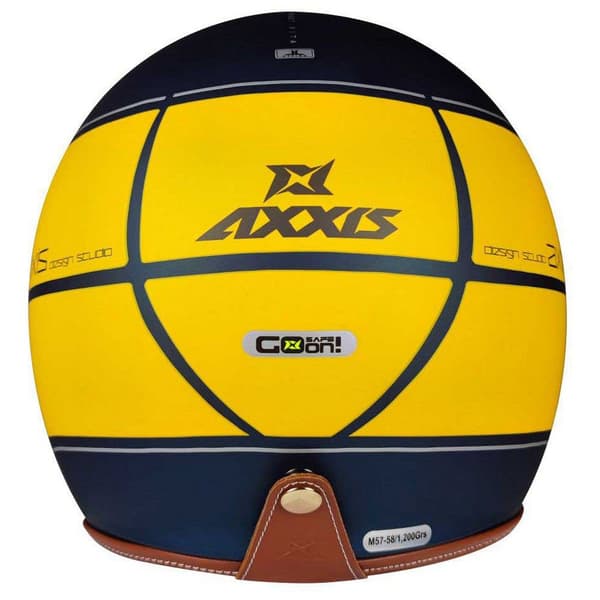 Axxis Åben Ansigtshjelm Of507sv Hornet Sv Vita Flerfarvet M