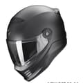 Miniatyrbillede 1 af 2: Scorpion Konvertibel Hjelm Covert Fx Solid Sort XL