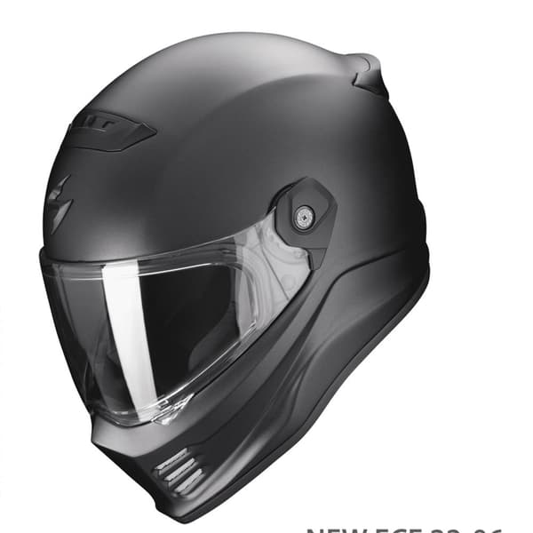 Scorpion Konvertibel Hjelm Covert Fx Solid Sort XL