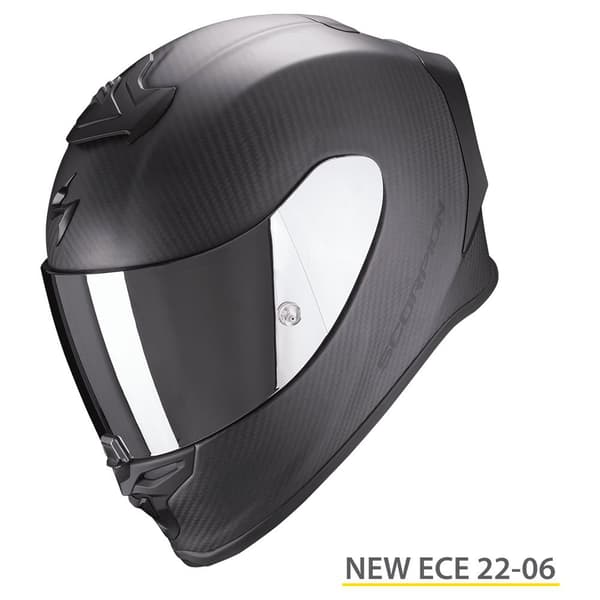 Scorpion Fullt Ansikte Hjälm Exo-r1 Evo Carbon Air Solid Svart XL