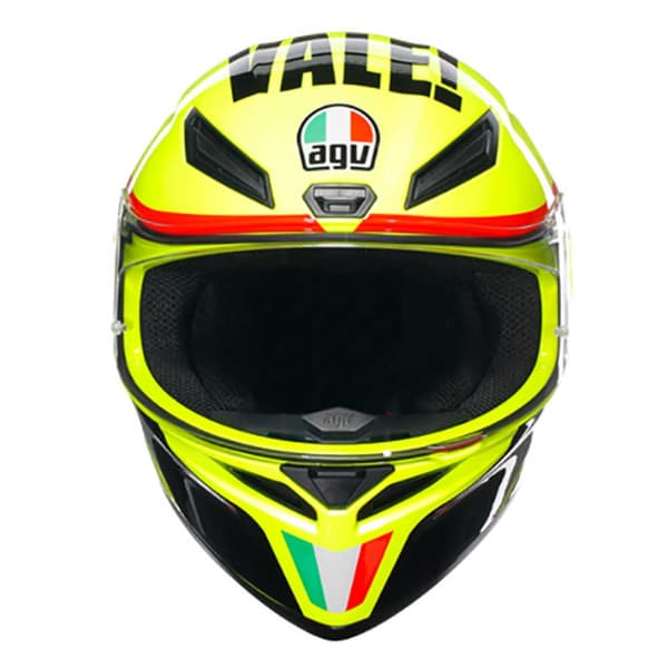 Agv Fullt Ansikte Hjälm K1 S E2206 Gul XS