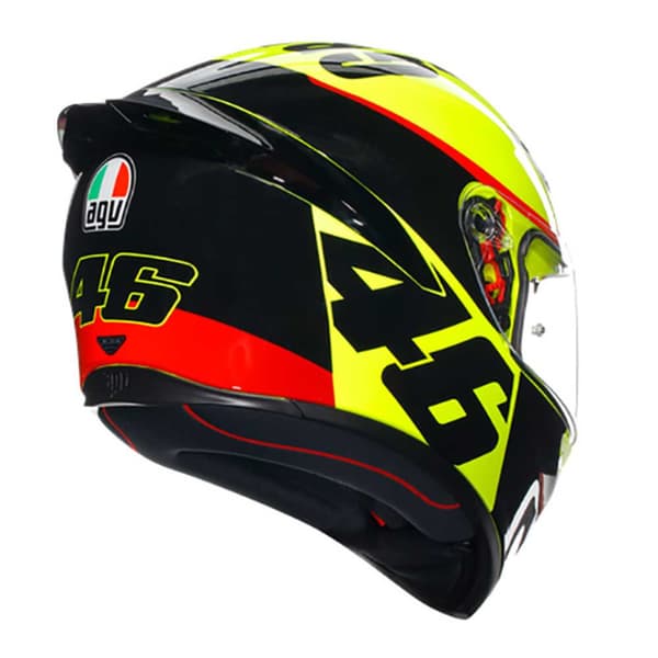 Agv Fullt Ansikte Hjälm K1 S E2206 Gul XS