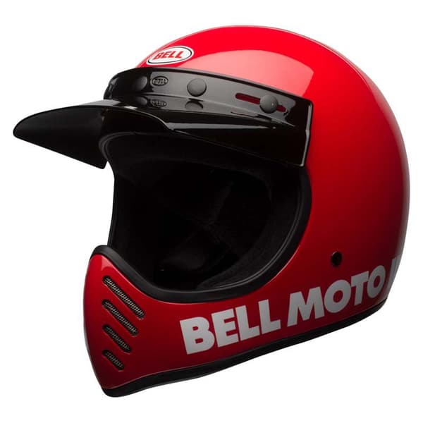 Bell Moto Motocross Hjelm Moto3 Classic Rød XL