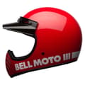 Miniatyrbillede 7 af 8: Bell Moto Motocross Hjelm Moto3 Classic Rød XL