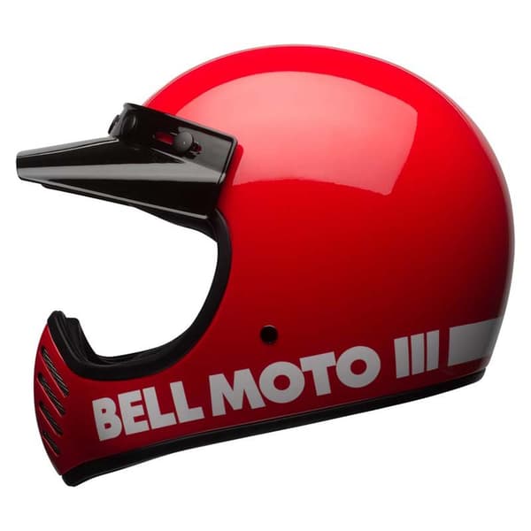 Bell Moto Motocross Hjelm Moto3 Classic Rød XL