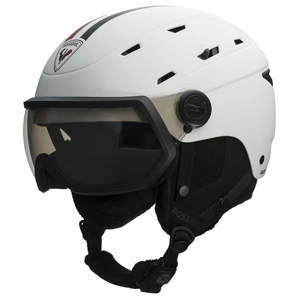 Rossignol Hjelm Allspeed Visor Impacts Photochromic Hvid L