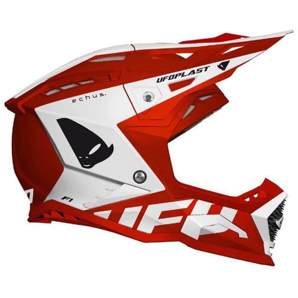 Ufo Motocross Hjelm Echus Rød M