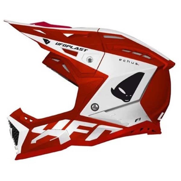 Ufo Motocross Hjelm Echus Rød M