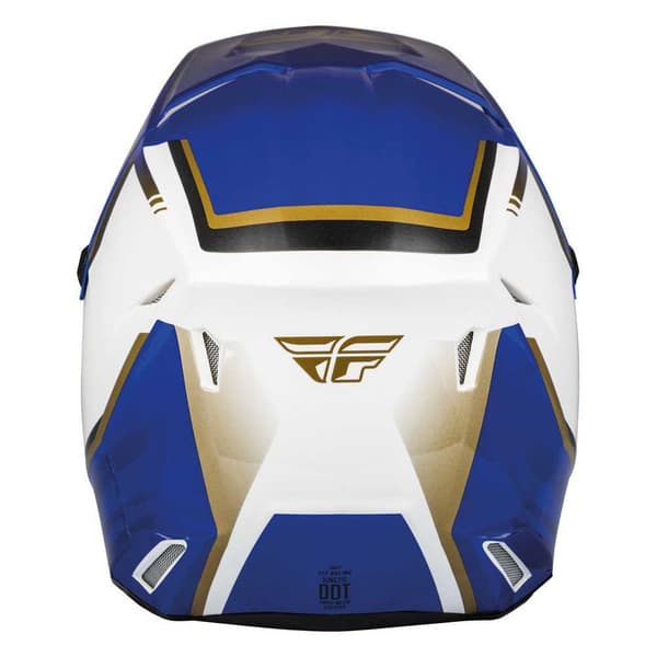 Fly Motocrosshjälm Ece Kinetic Drift Vit,Blå L