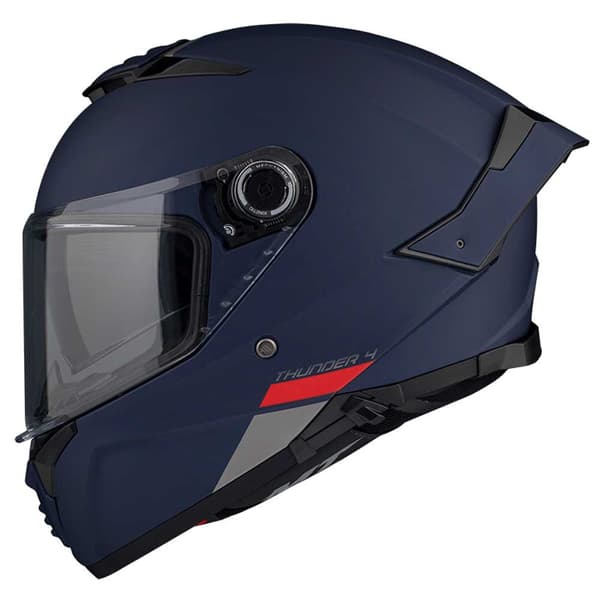 Mt Helmets Fullt Ansikte Hjälm Thunder 4 Sv Solid A7 Svart L