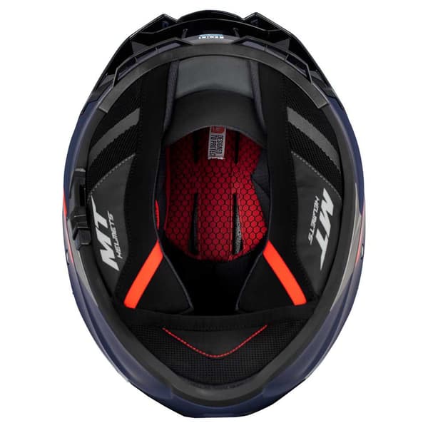 Mt Helmets Fullt Ansikte Hjälm Thunder 4 Sv Solid A7 Svart L