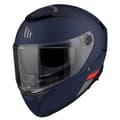 Miniatyrbild 1 av 4: Mt Helmets Fullt Ansikte Hjälm Thunder 4 Sv Solid A7 Svart L