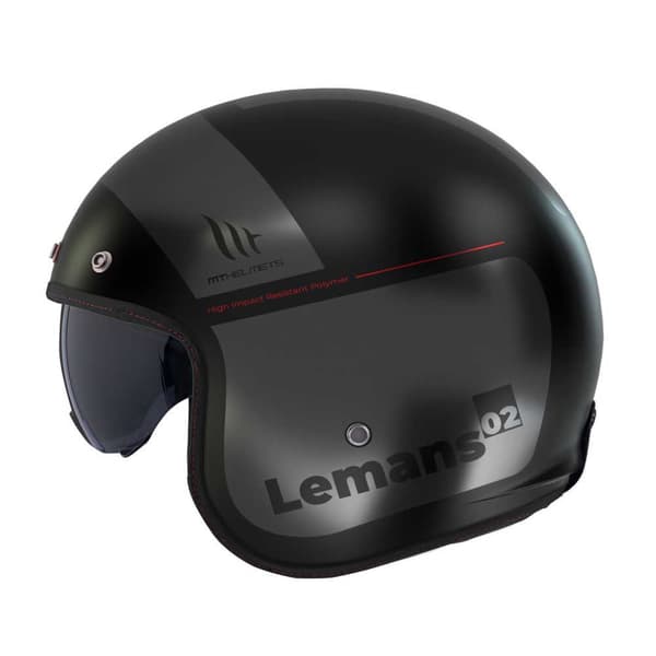 Mt Helmets Åben Ansigtshjelm Le Mans 2 Sv S Quality Sort M