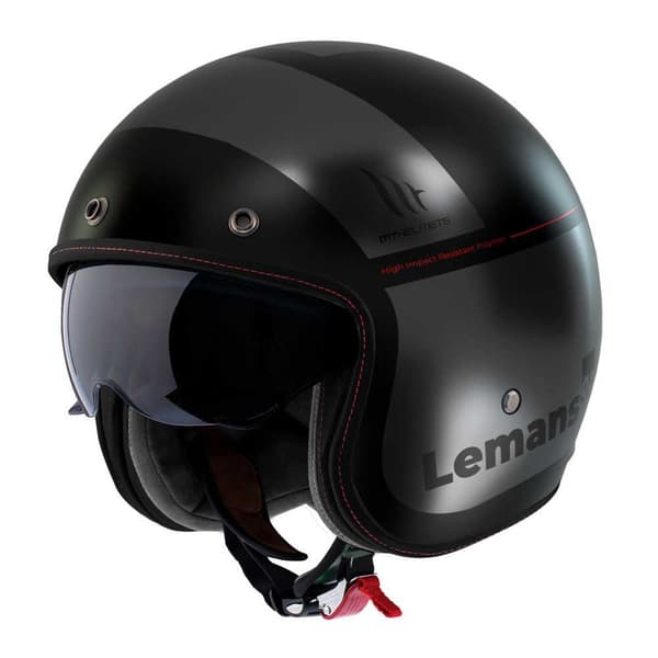 Mt Helmets Åben Ansigtshjelm Le Mans 2 Sv S Quality Sort M