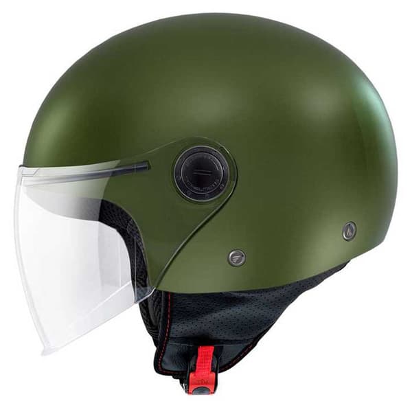 Mt Helmets Öppen Ansikts Hjälm Street S Solid Grönt XL