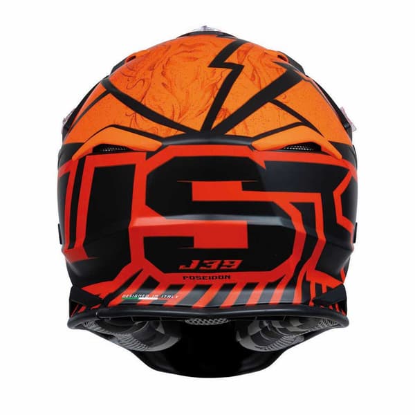 Just1 Motocross Hjelm J39 Rock Orange M