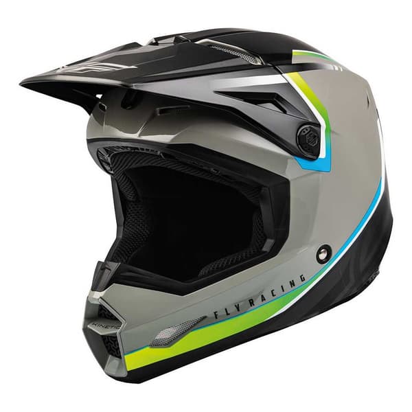 Fly Motocrosshjälm För Barn Ece Kinetic Drift Grå L