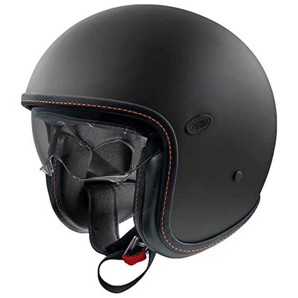 Premier Helmets Öppen Ansikts Hjälm 23 Vintageplatin Ed. U9bm 22.06 Svart XL