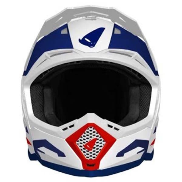 Ufo Motocross Kypärä Echus Valkoinen,Sininen S