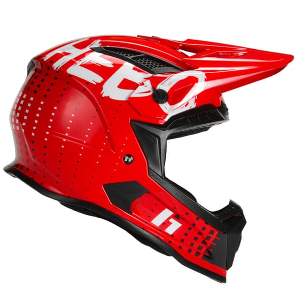 Hebo Motocross Hjelm Hmx-p01 Dots Rød XL