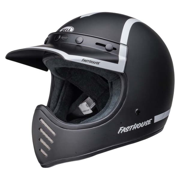 Bell Moto Motocross Hjelm Moto3 Fh Old Road Sort M