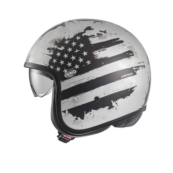 Premier Helmets Avaa Kasvokypärä 23 Vintage Nt Old Style Bm 22.06 Valkoinen,Musta M